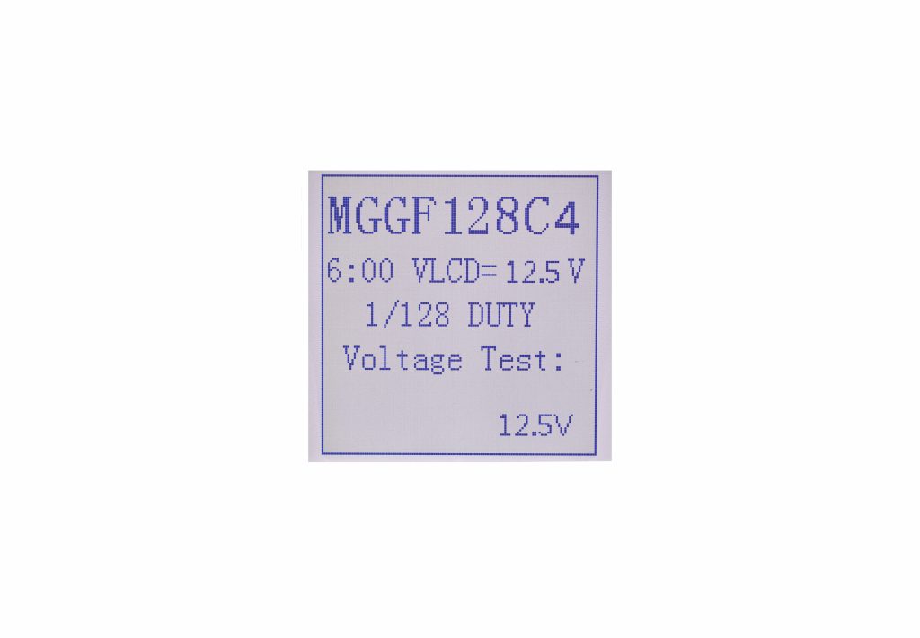 passive matrix lcd display